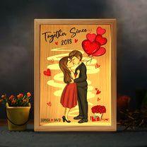 Together Since - Personalized Frame Light Box