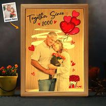 Together Since - Personalized Frame Light Box