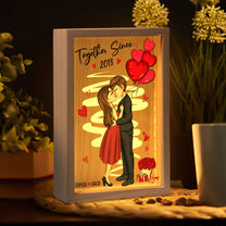 Together Since - Personalized Frame Light Box