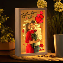 Together Since - Personalized Frame Light Box