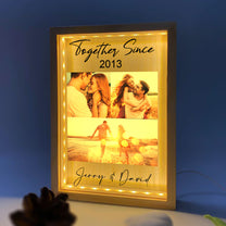 Together Since - Personalized Photo Frame Light Box