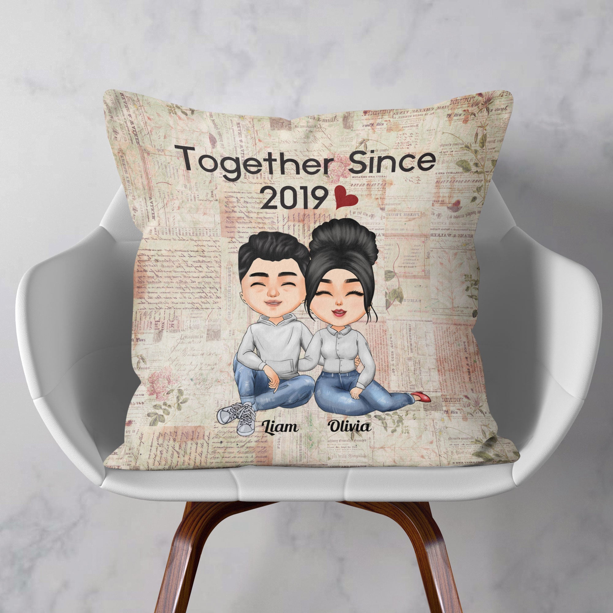 I Love You So Much - Personalized Custom Shape Pillow - Gift For Coupl - A  Gift Customized