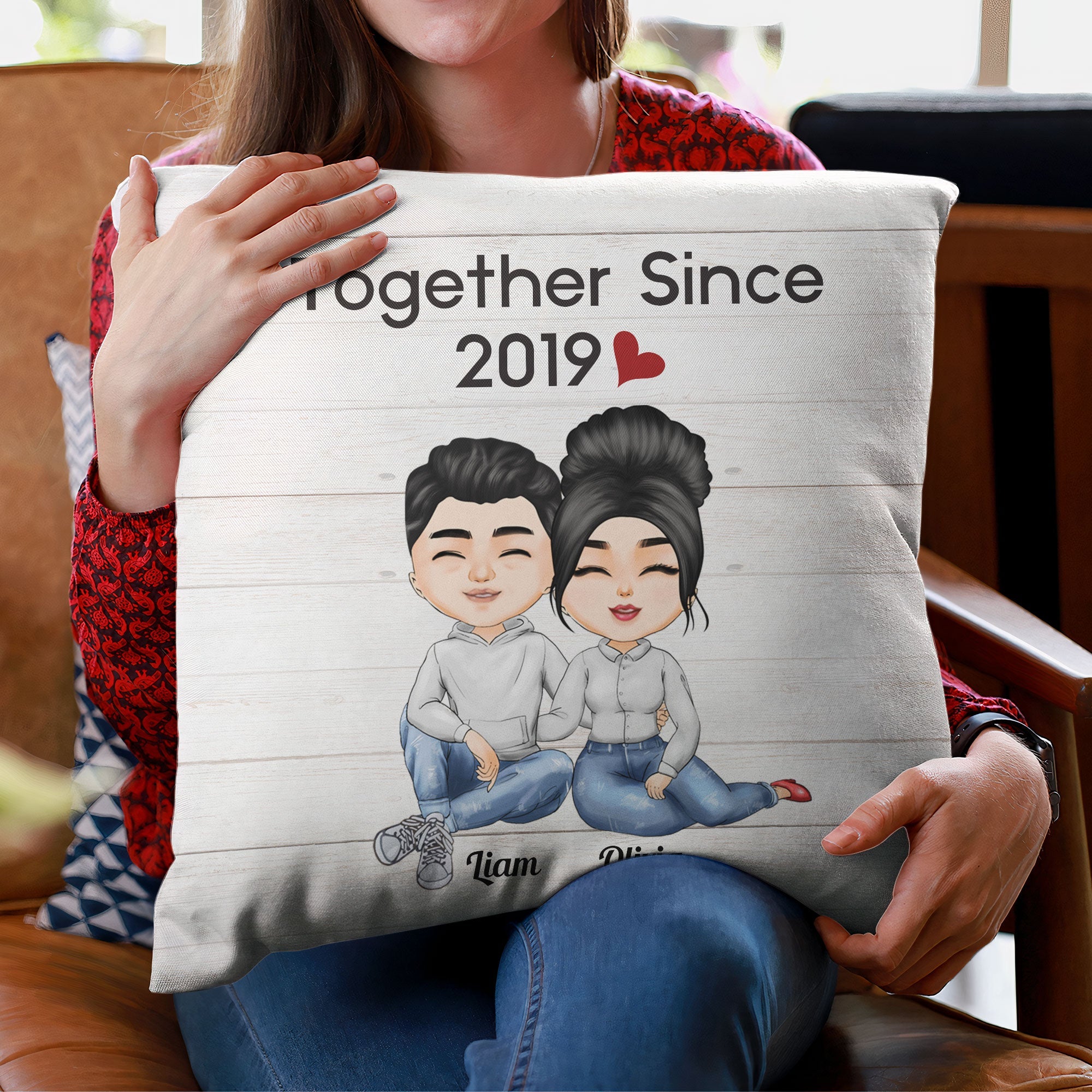 Buy Photo Pillow For Wedding Gift by A Happy Life | Personalised Photo Printed  Cushions | Customised Photo Cushion | Personalized Pillow Cover With Photo  | Best Customized Gift for Marriage/Wedding |