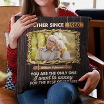 Together Since - Personalized Photo Pillow (Insert Included)