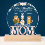 The Love Between A Mother And Children - Personalized LED Light