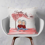 Together Since - Red Tree - Personalized Pillow (Insert Included)