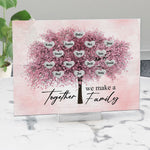 Together We Make A Family - Personalized Acrylic Plaque - Birthday, Decoration Gift For Family Members