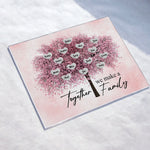Together We Make A Family - Personalized Acrylic Plaque - Birthday, Decoration Gift For Family Members
