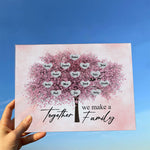 Together We Make A Family - Personalized Acrylic Plaque - Birthday, Decoration Gift For Family Members