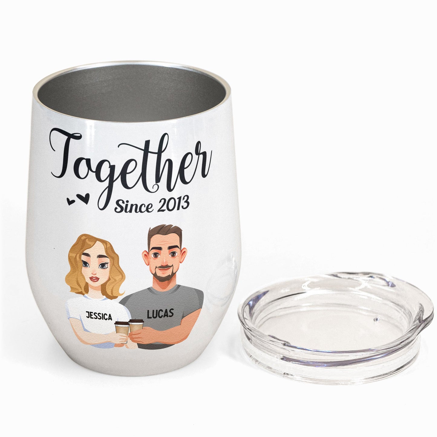 Together Since - Personalized Couple Tumblers