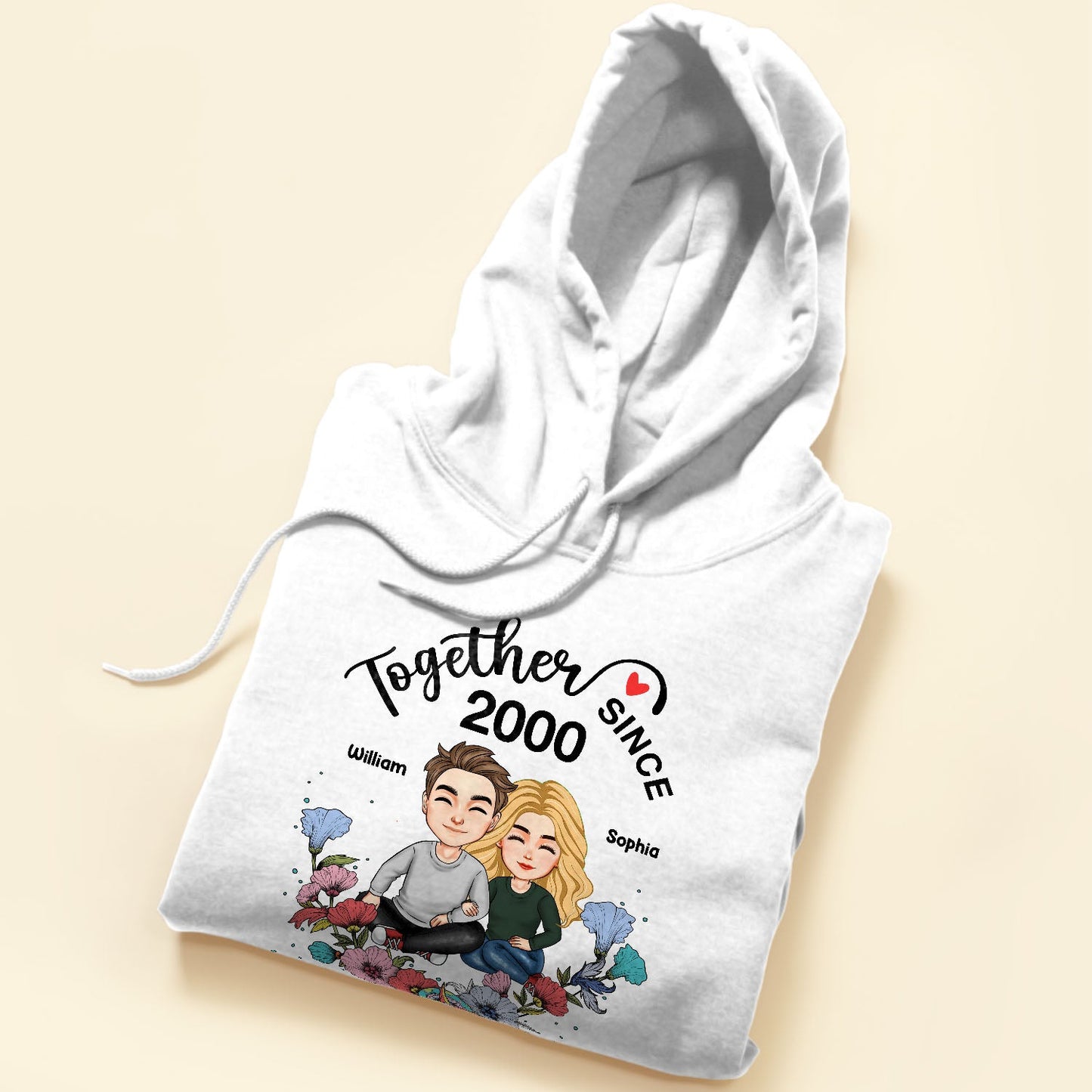 Together Since - Personalized Shirt - New Version