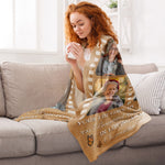 Too Beautiful To Forget - Personalized Photo Blanket
