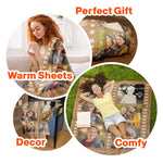 Too Beautiful To Forget - Personalized Photo Blanket