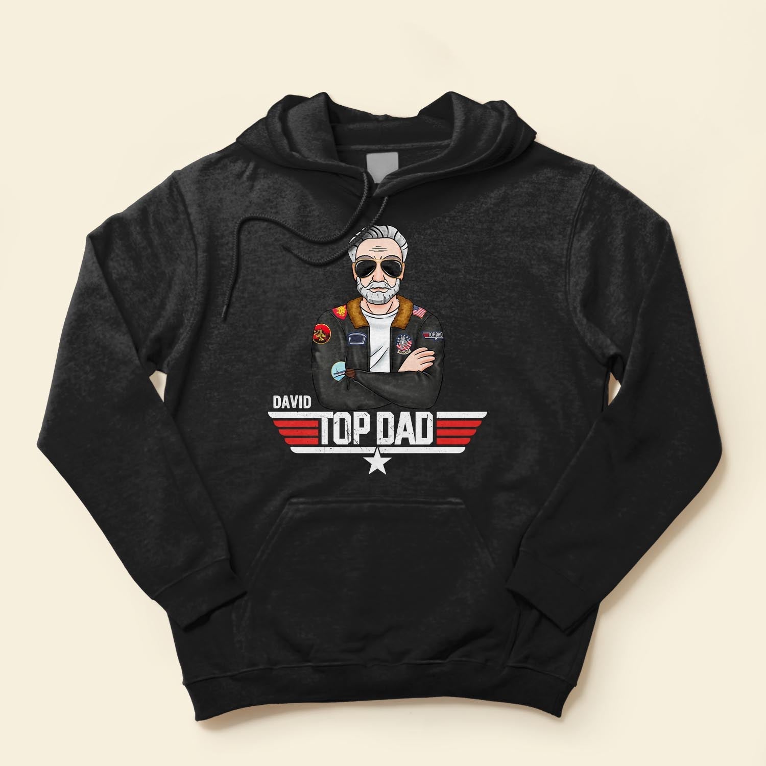 Top Dad - Personalized Shirt - Father's Day, Birthday, Funny Gift For Dad, Father, Top Gun Fans