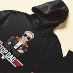 Top Dad - Personalized Shirt - Father's Day, Birthday, Funny Gift For Dad, Father, Top Gun Fans