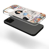 Travel Is My Therapy - Personalized Clear Phone Case