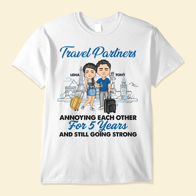 Travel Partners For Life - Personalized Shirt
