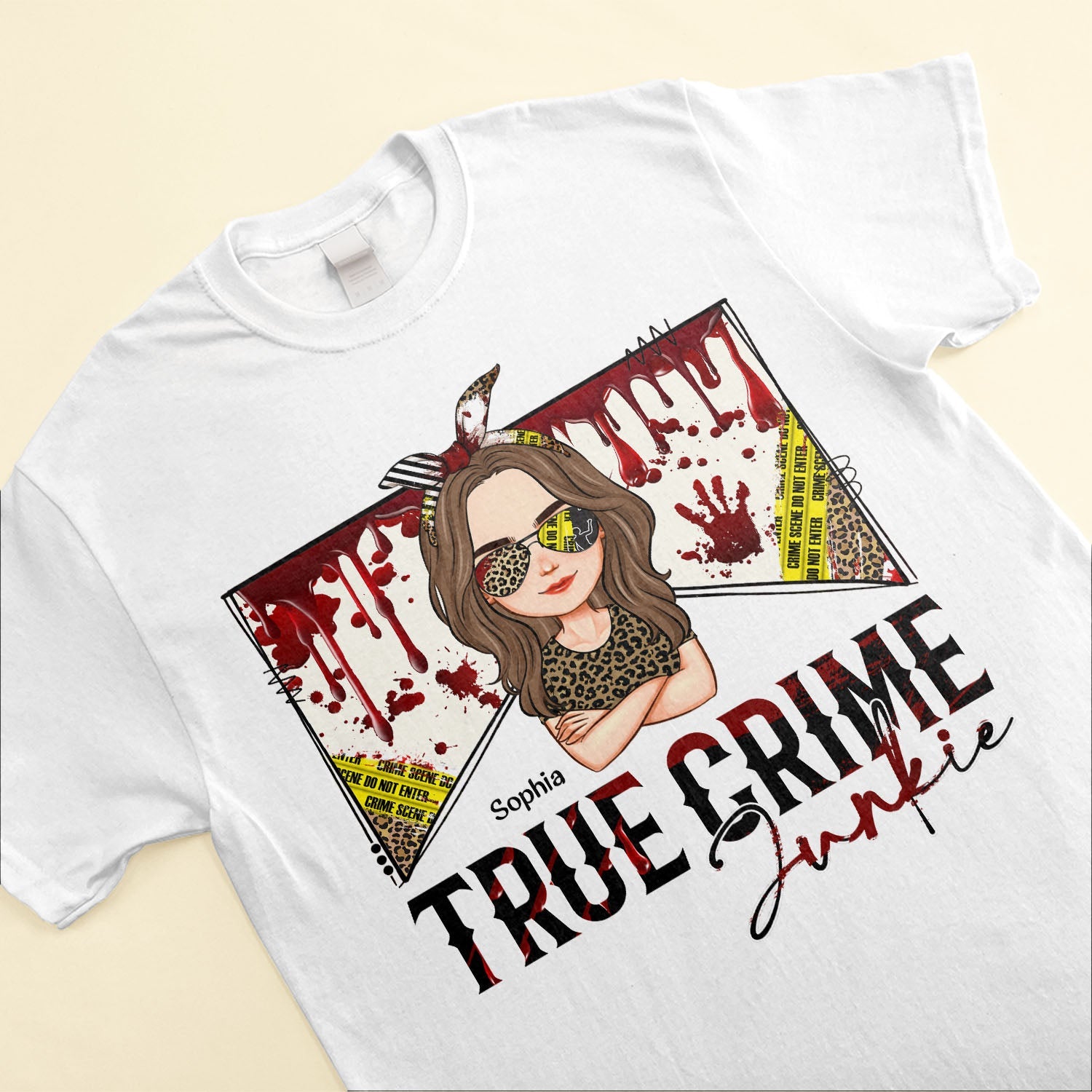 True Crime Junkie - Personalized Shirt