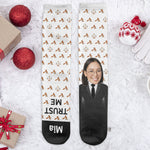 Trust Me I'm A Lawyer - Personalized Photo Crew Socks