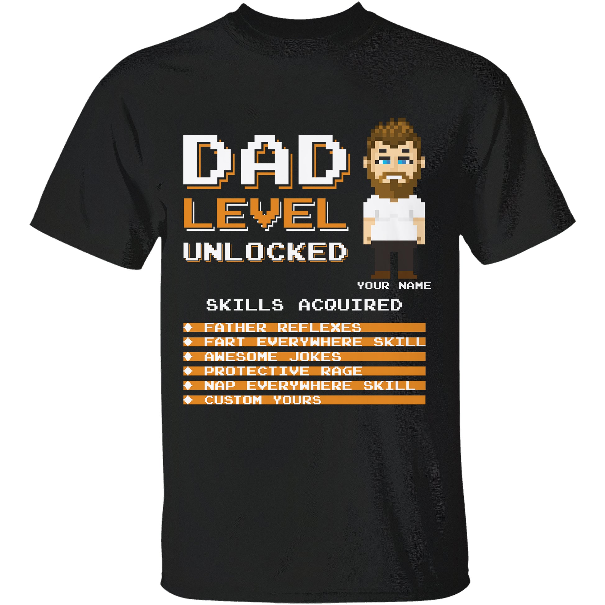 Dad Level Unlocked Shirt-Macorner