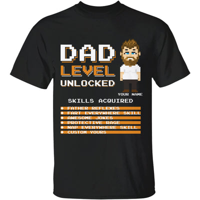 Dad Level Unlocked - Father's Day Shirt