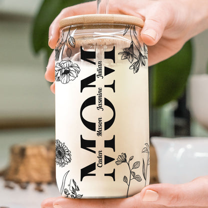 Unbelievably Blessed - Personalized Clear Glass Cup