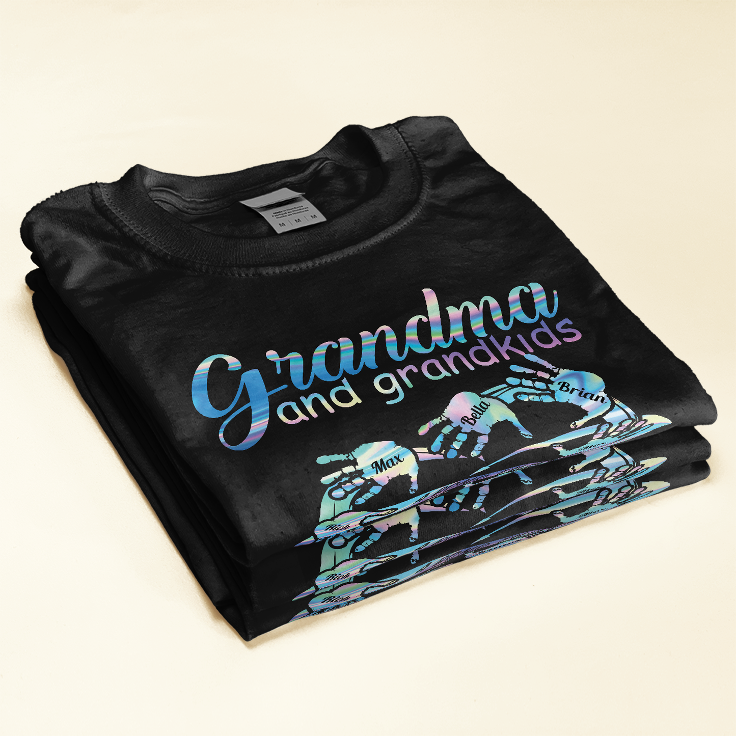 Unbreakable Bond Between Grandma & Grandkids - Personalized Shirt - Birthday, Loving Gift For Grandma, Mimi, Nana