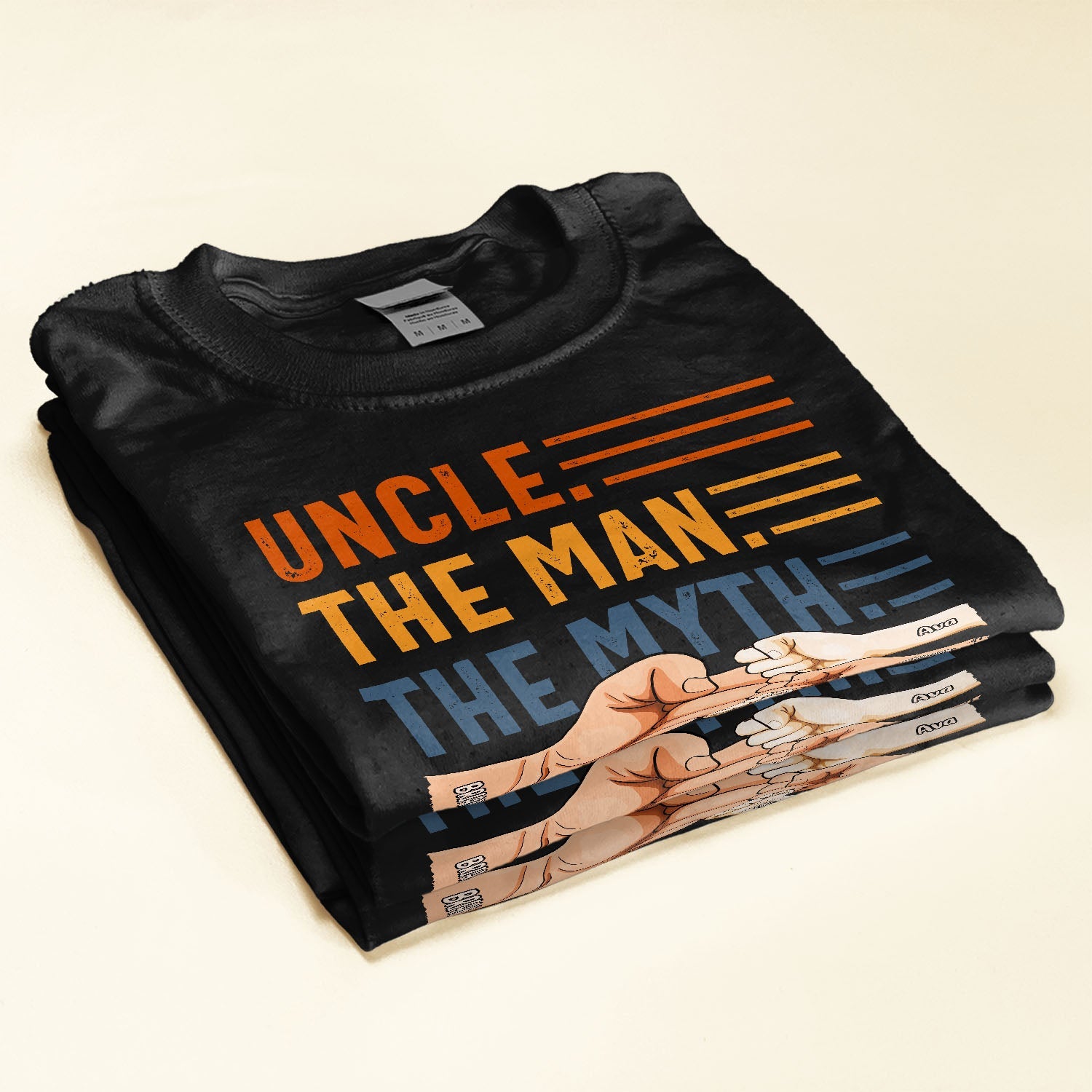 Uncle The Man The Myth The Bad Influence - Personalized Shirt