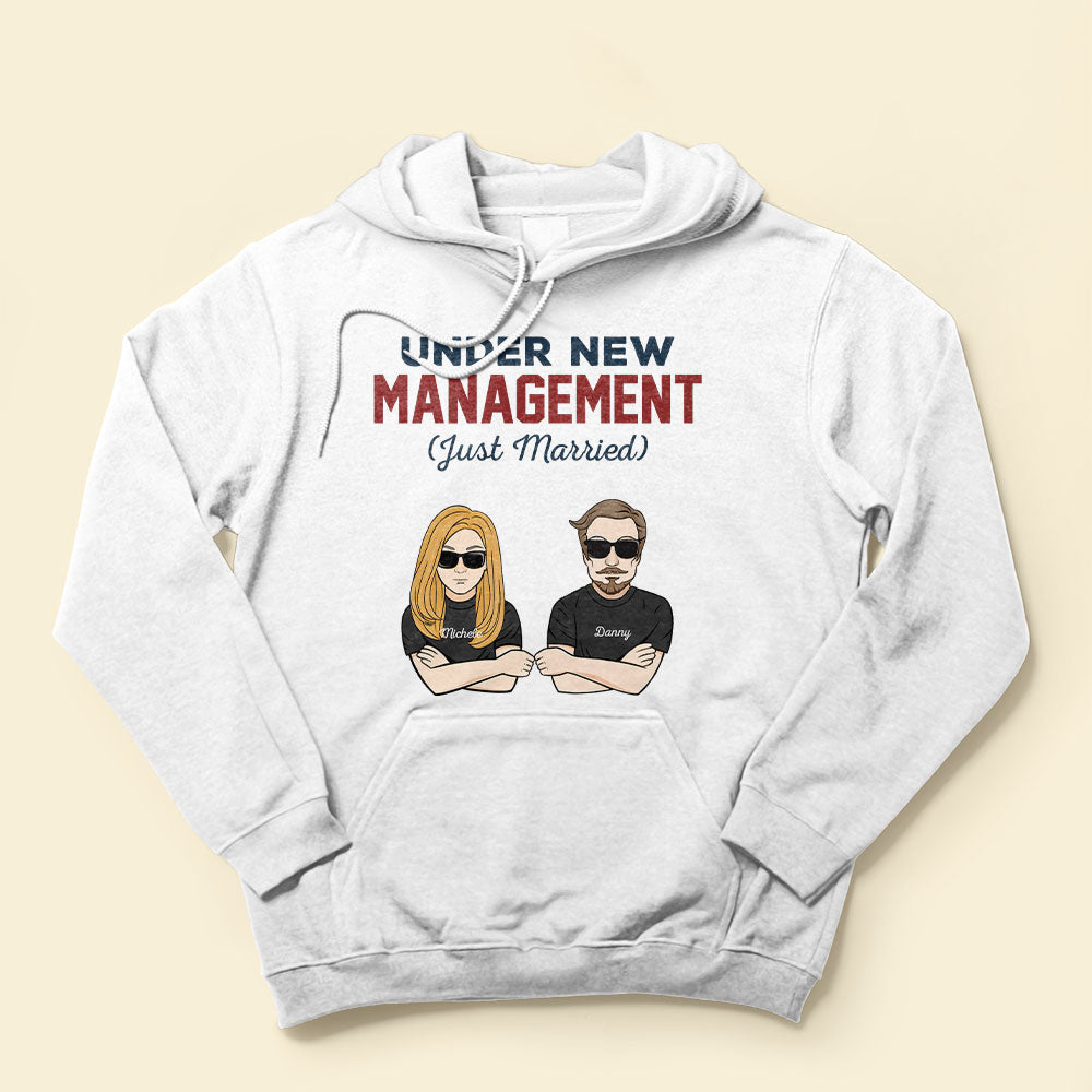 Under-New-Management-Just-Married-Family-Custom-Shirt-Gift-For-Couple