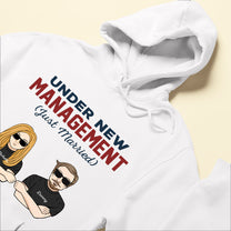 Under-New-Management-Just-Married-Family-Custom-Shirt-Gift-For-Couple