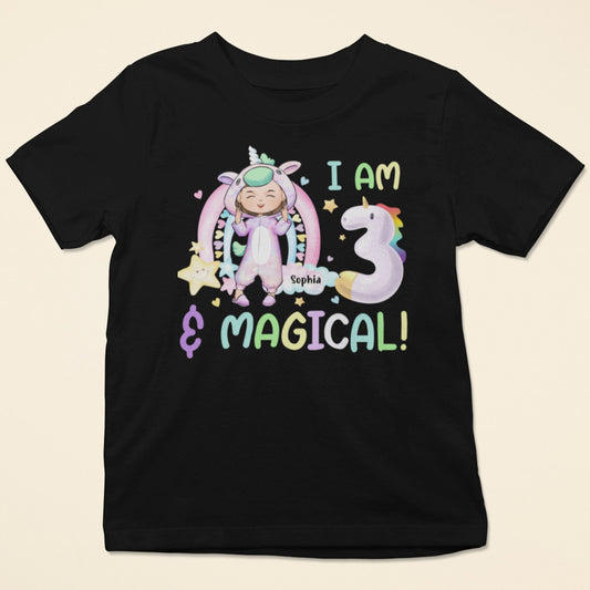 Unicorn Birthday  - Personalized Shirt