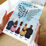 Until We Meet Again - Personalized Acrylic Plaque - Memorial Gift For Family Members, Parents, Siblings, Grandparents