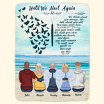 Until We Meet Again - Personalized Memory Blanket