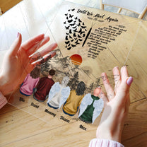 Until We Meet Again Mom - Personalized Acrylic Plaque