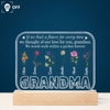 Walk Within A Garden Forever - Personalized 3D LED Light Wooden Base