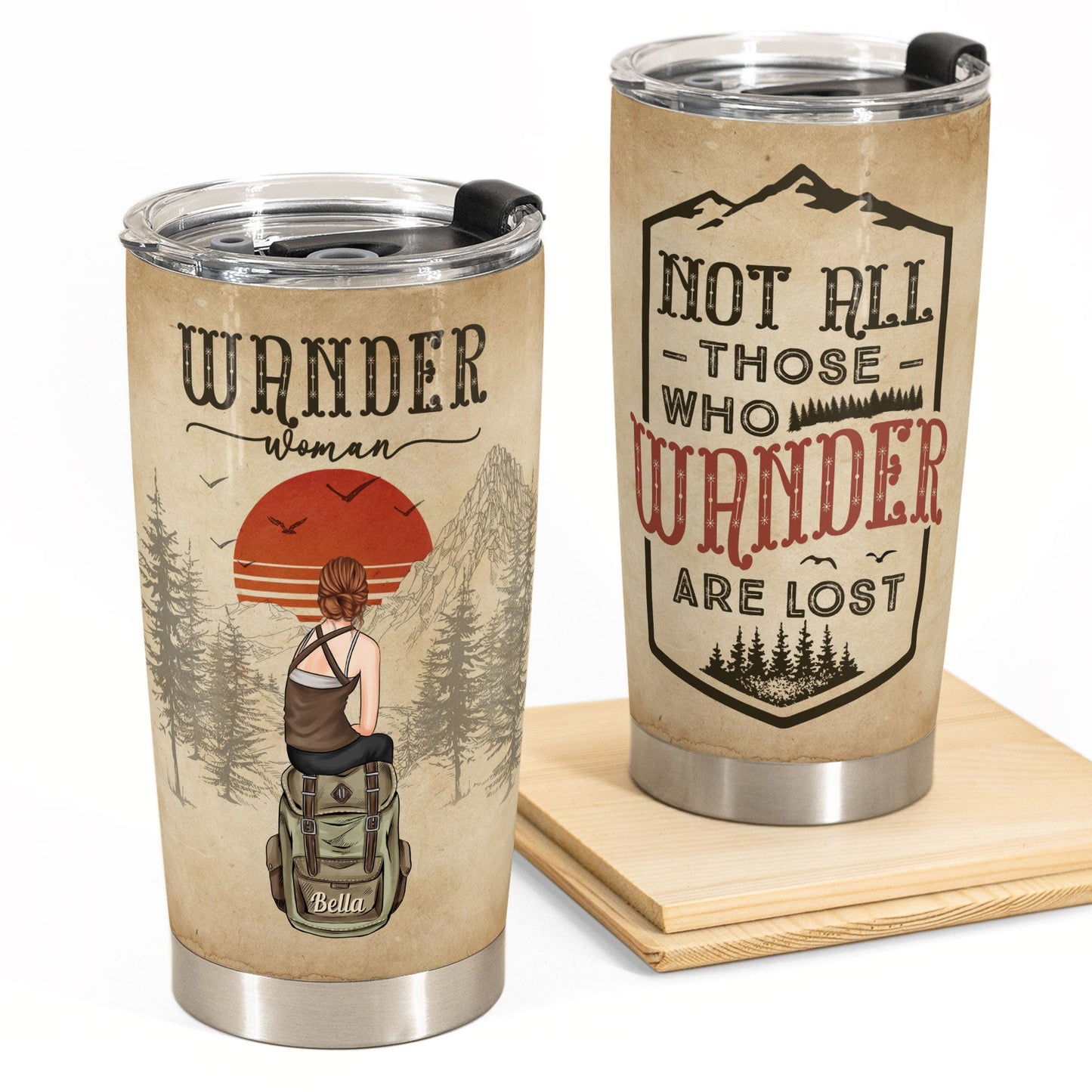 Wander Woman - Personalized Tumbler Cup