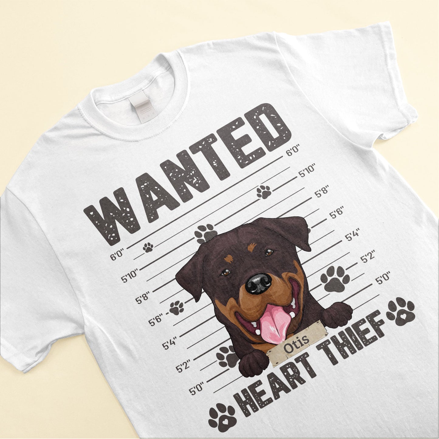 Wanted Heart Thief - Personalized Shirt