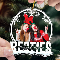 We Are Besties Forever - Personalized Acrylic Photo Ornament