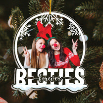 We Are Besties Forever - Personalized Acrylic Photo Ornament