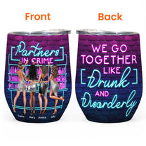 We Go Together - Personalized Wine Tumbler