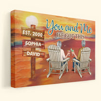 We Got This - Personalized Wrapped Canvas