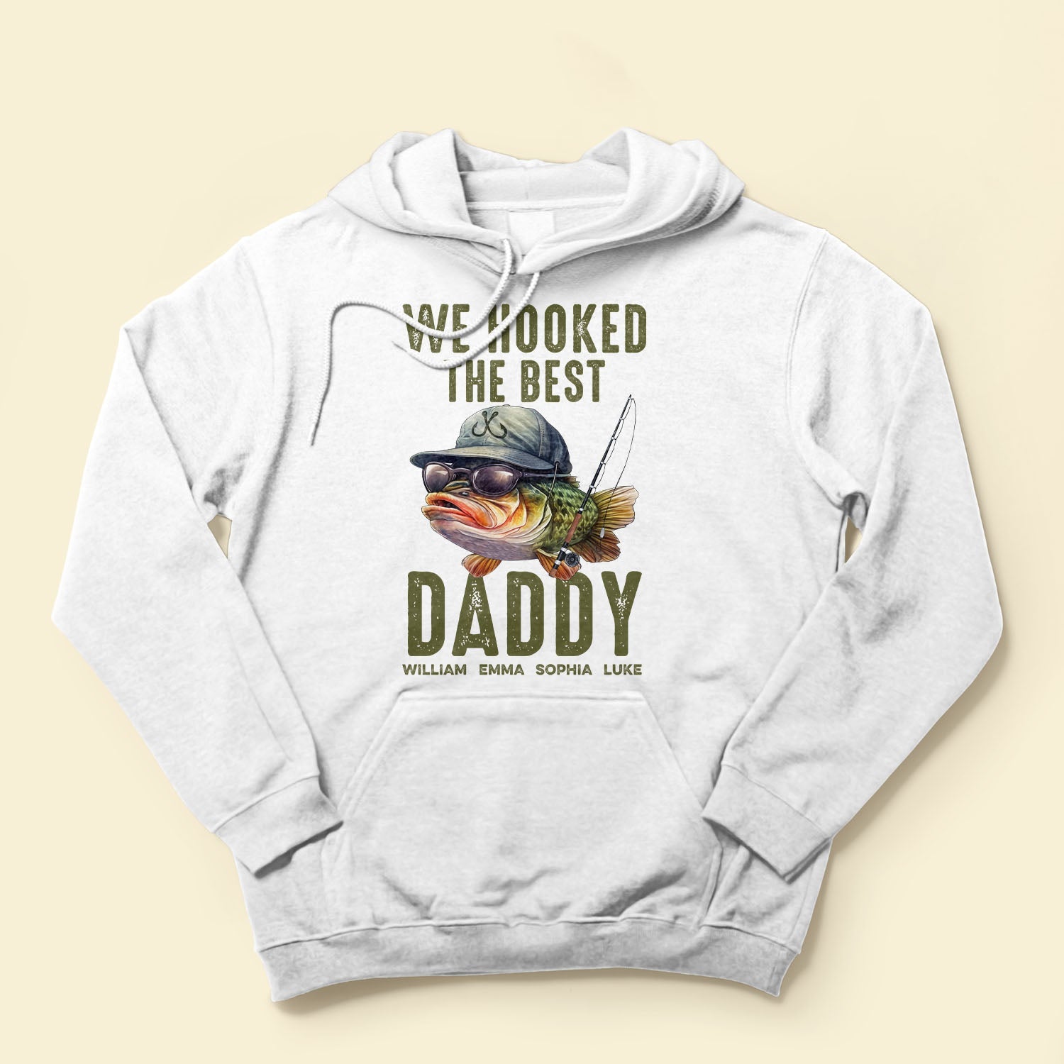 We Hooked The Best Dad, Grandpa, Papa - Personalized Shirt