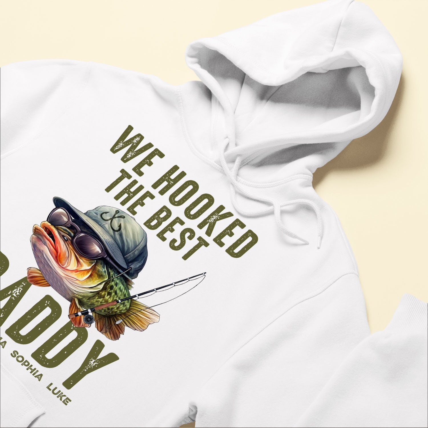 We Hooked The Best Dad, Grandpa, Papa - Personalized Shirt