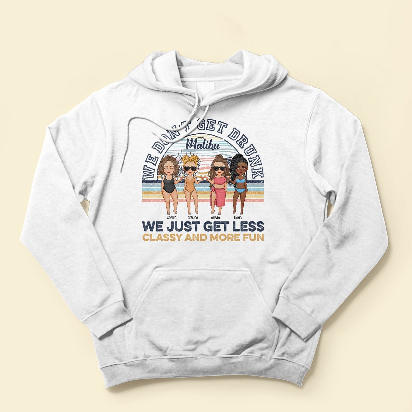 We Just Get More Fun - Personalized Shirt