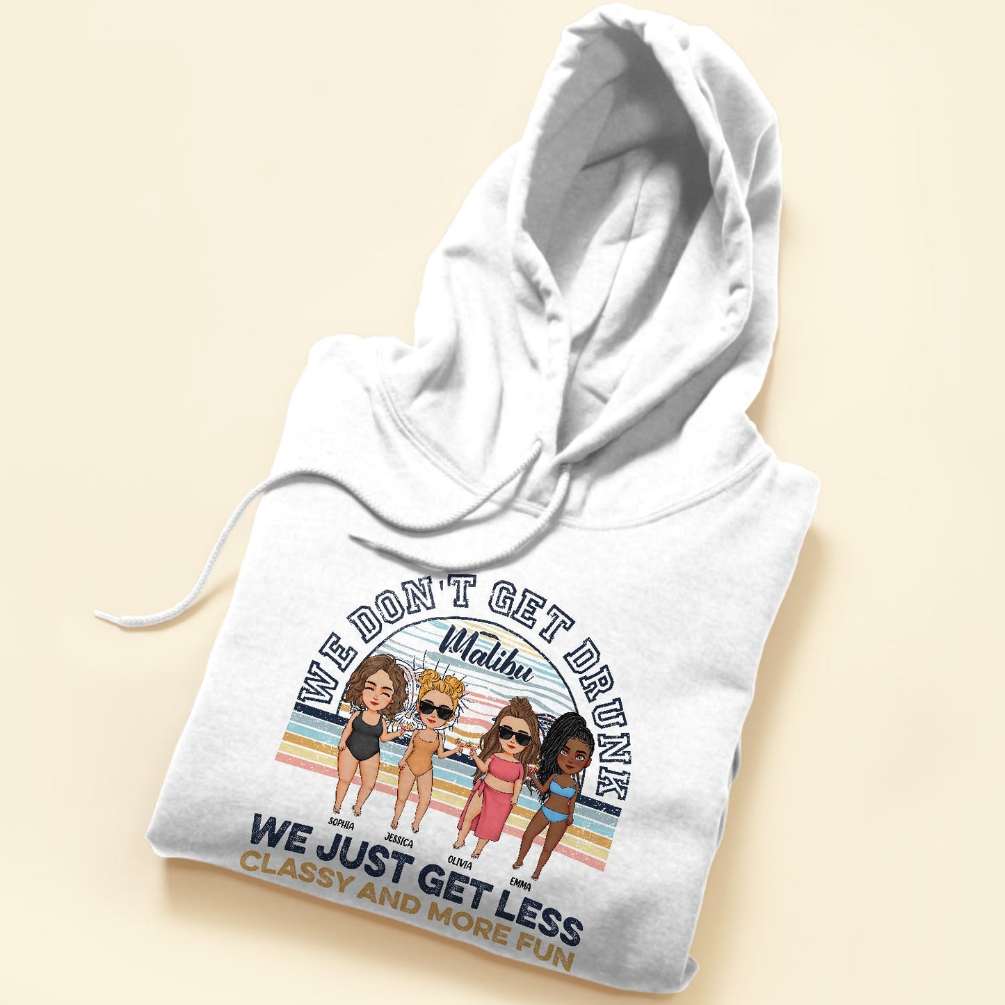 We Just Get More Fun - Personalized Shirt