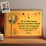  We Love And Miss You - Personalized Photo Frame Light Box