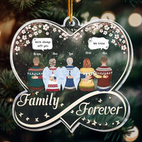 We Miss You Memorial Gifts Loss Of A Loved One - Personalized Acrylic Ornament