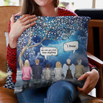 We Miss You More Than Anything - Personalized Memory Pillow (Insert Included) - Memorial Gift For Family, Remembrance, Grief Gift, Sympathy Gift