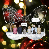 We Miss You - Personalized Memorial Ornament