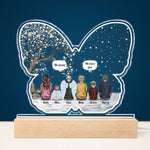 We Miss You - Personalized Printed Night Light - Memorial Gift For Family Members, Mom, Dad, Siblings